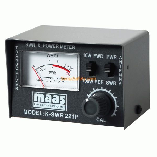 MAAS K-SWR 221 SWR- & Power-Meter 26-30 MHz