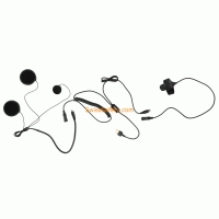 HS-100-W Motorradheadset geschlossene Helme