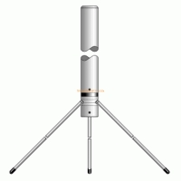 SIRIO GP 66 - 78 LB/N Basisantenne ( 66-78 MHz )